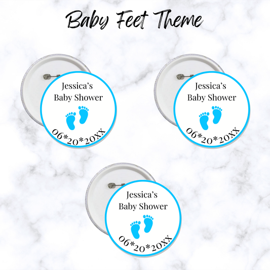 Blue Baby Feet Theme